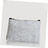 AOKWAWALIY Elegant Felt Bag for Electronics Cable Charger Storage Bag Travel Pouch Internal for Easy Access view 4
