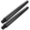 BRIGHTFUFU 2pcs Extended Speaker Pole Mount with Reverse Thread Design Metal Subwoofer Mounting Tube for Secure Grip and Versatile Applications view 1