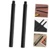 BRIGHTFUFU 2pcs Extended Speaker Pole Mount with Reverse Thread Design Metal Subwoofer Mounting Tube for Secure Grip and Versatile Applications view 3