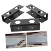 Yardenfun 1set Under Desk Laptop Holder Mounting Bracket for Invisible Storage Easy Installation Optimal Viewing for Home Office Minimalist Desks view 2