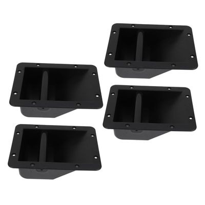 OSALADI 4pcs Speaker Handle Replacement Plastic Amplifier Handle Vintage Speaker Supplies
