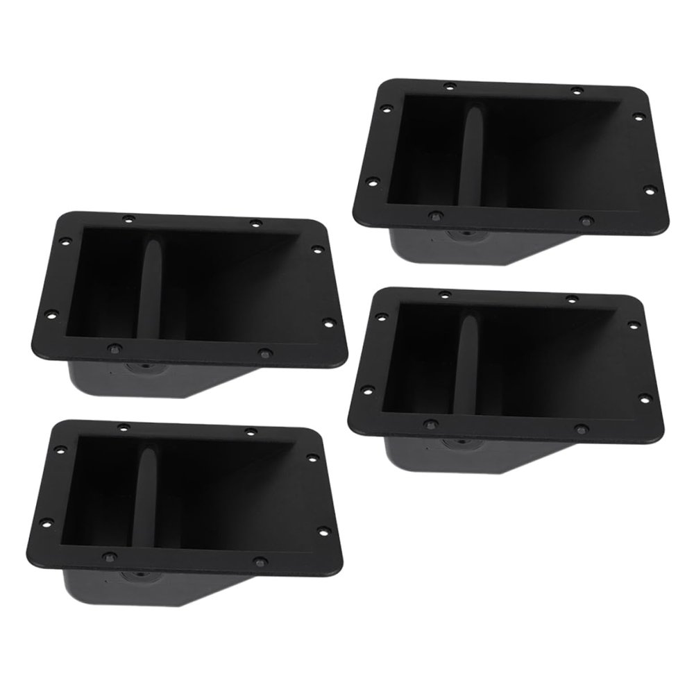 OSALADI 4pcs Speaker Handle Replacement Plastic Amplifier Handle Vintage Speaker Supplies