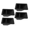 OSALADI 4pcs Speaker Handle Replacement Plastic Amplifier Handle Vintage Speaker Supplies view 1