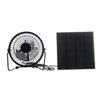 ANDRESLAD 1set Solar Panel Fan for Pets Lightweight Easy to Install for Greenhouses and Camping Solar Powered Cooling for Dogs and Cats view 1