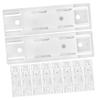 Wall Mounted Socket Holder 10 Pack ABS Traceless Adhesive Brackets view 1