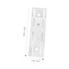 Wall Mounted Socket Holder 10 Pack ABS Traceless Adhesive Brackets view 3