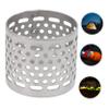 SEWOART Small Lamp Shades Replacement Metal Glass Lampshade Cover for Camping Tent Light Gas Lights Transmission Heat Resistance view 2