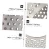 SEWOART Small Lamp Shades Replacement Metal Glass Lampshade Cover for Camping Tent Light Gas Lights Transmission Heat Resistance view 3