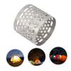 SEWOART Small Lamp Shades Replacement Metal Glass Lampshade Cover for Camping Tent Light Gas Lights Transmission Heat Resistance view 4