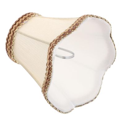 BUTIFULSIC Stylish Cloth Lampshade for Cozy Lighting Easy to Install Fabric Light Cover for Bedroom and Living Softens Brightness and Creates Warm Atmosphere