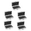 CAXUSD 5pcs Box Telescope Filter Carrying Case Aluminum Case Storage for Dobsonian Telescope view 1
