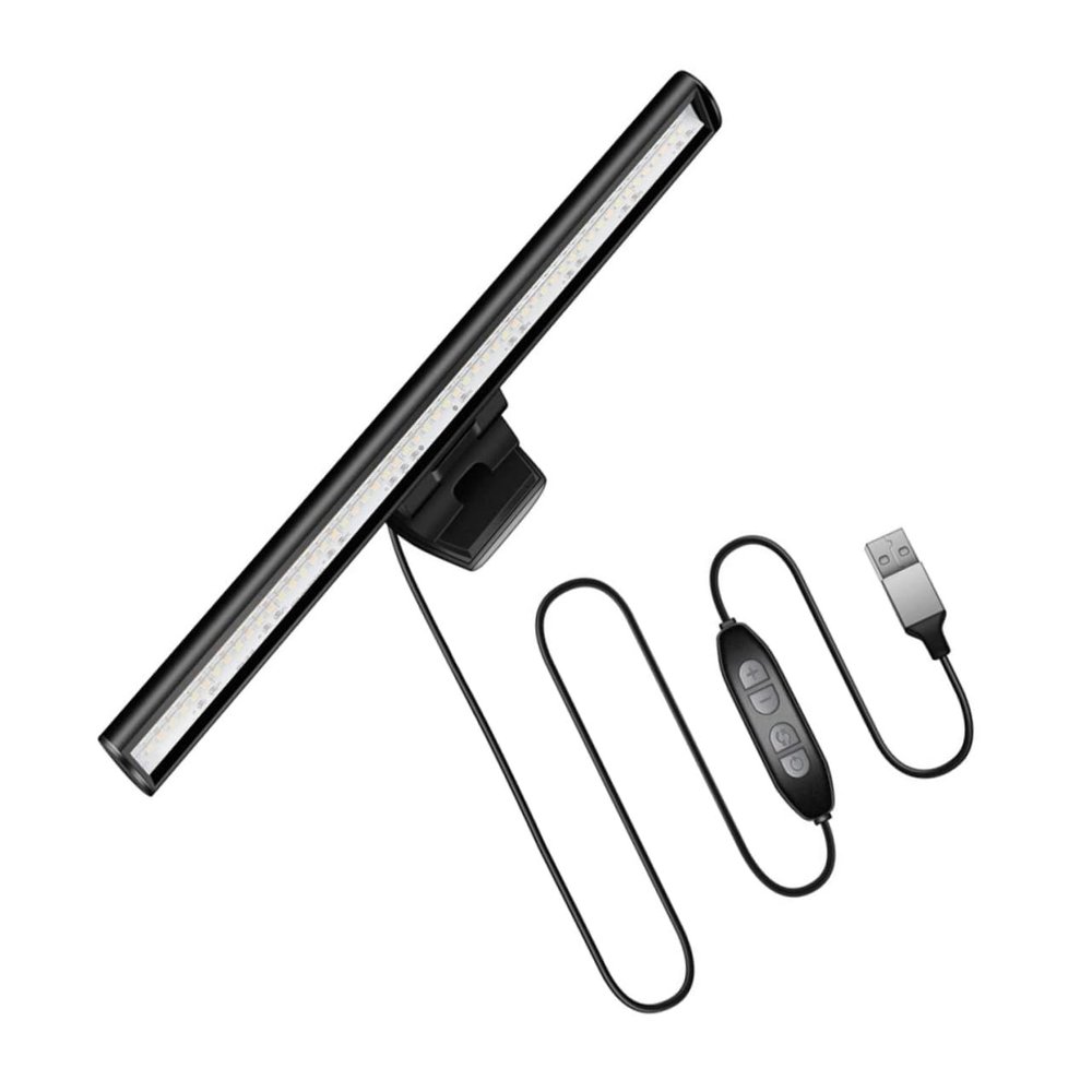 SOESFOUFU Led Lights for Computer Monitor 26cm Hanging Light Bar Screen Lighting USB No Glare Enhance Focus