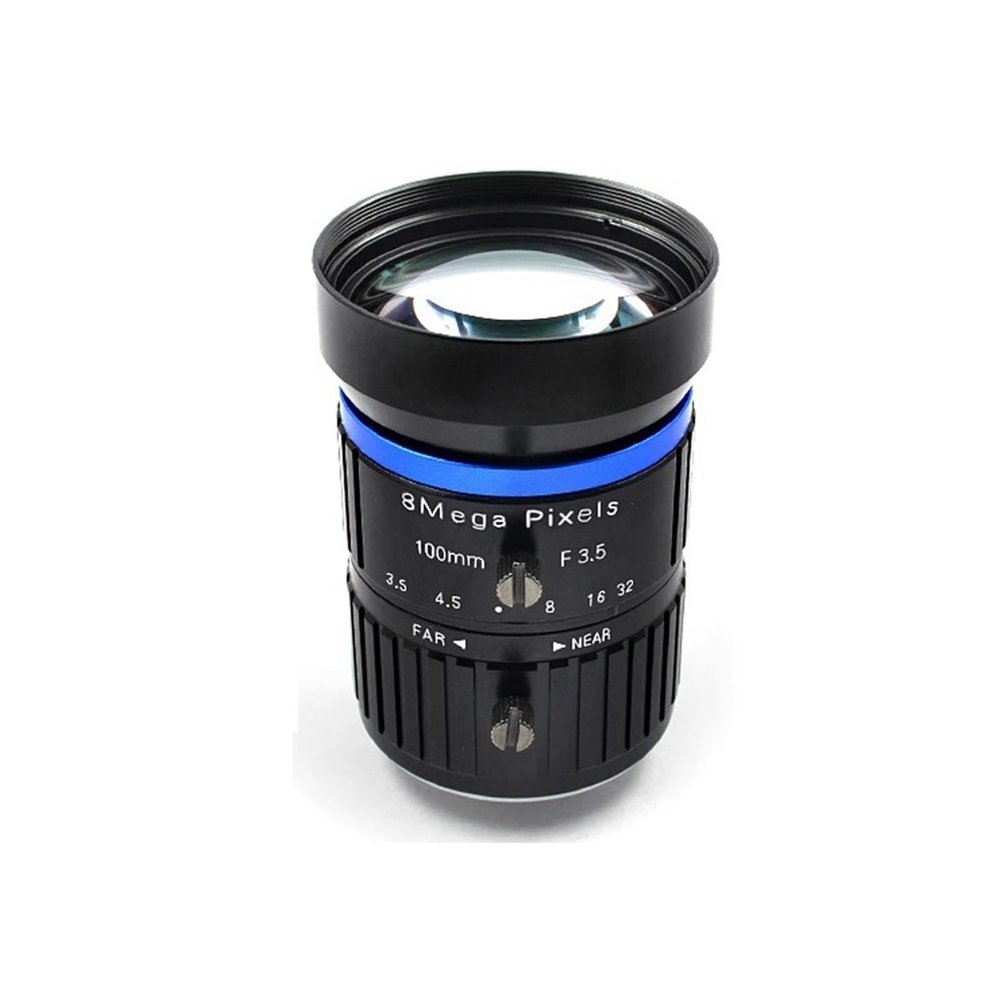 wangzhch HD 8 MegaPixel Industrial CCTV Lens 100mm F3.5 C-Mount 1" Formate for AHD HD Video Surveillance IP Camera