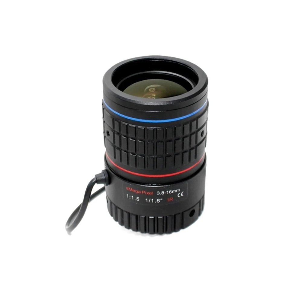 4K CCTV Lens 8Megapixel Varifocal CCTV 1/1.8 inch 3.8-16mm CS Mount DC Auto IRIS for CCTV IMX226/178 Box Camera/4K Camera