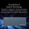 Kensington SD5900T DisplayLink Docking Station Thunderbolt 4, Quad 4K for MacBook Pro/Air M1/M2/M3/M4 with Pro and Max Chipsets, 100W PD, HDMI/DP/TB4, SD/Micro SD Card Slots - Midnight Blue (K35232NA) view 4