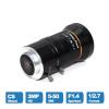 Varifocal Lens 5-50MM HD 3.0 Megapixel CS Mount Manual Iris 1/2.7" F1.4 for Industrial Machine Vision Cameras CCTV IP Cam view 3