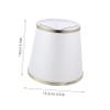 MERRYHAPY Ceiling Lamp Shade with Design Transparent Fabric Chandelier Cover Decorative Light Protector for Home and Office Easy Installation Creates Warm Atmosphere view 2