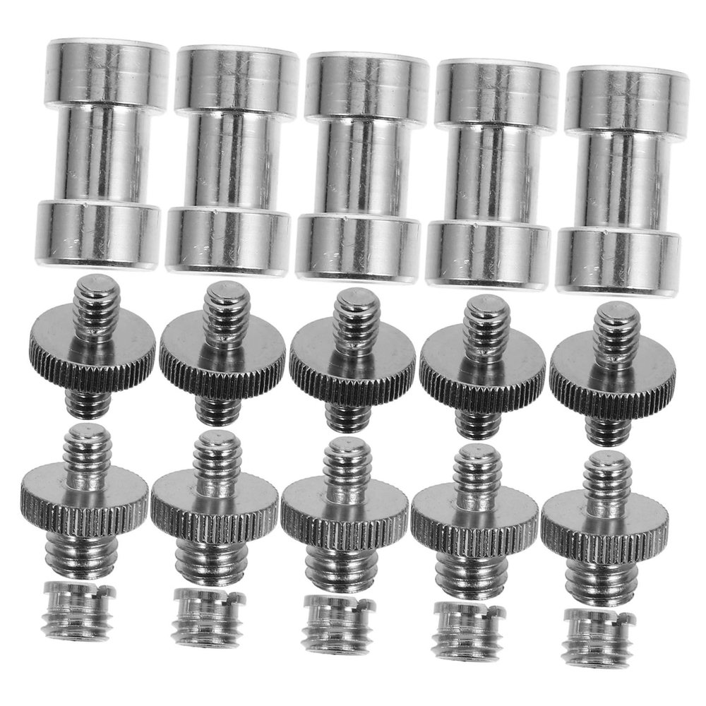 OSALADI Camera Screw Tripod Mount Adapter to Dual Ended Screws Durable Material Easy Installation for Stable Photography and Video Equipment