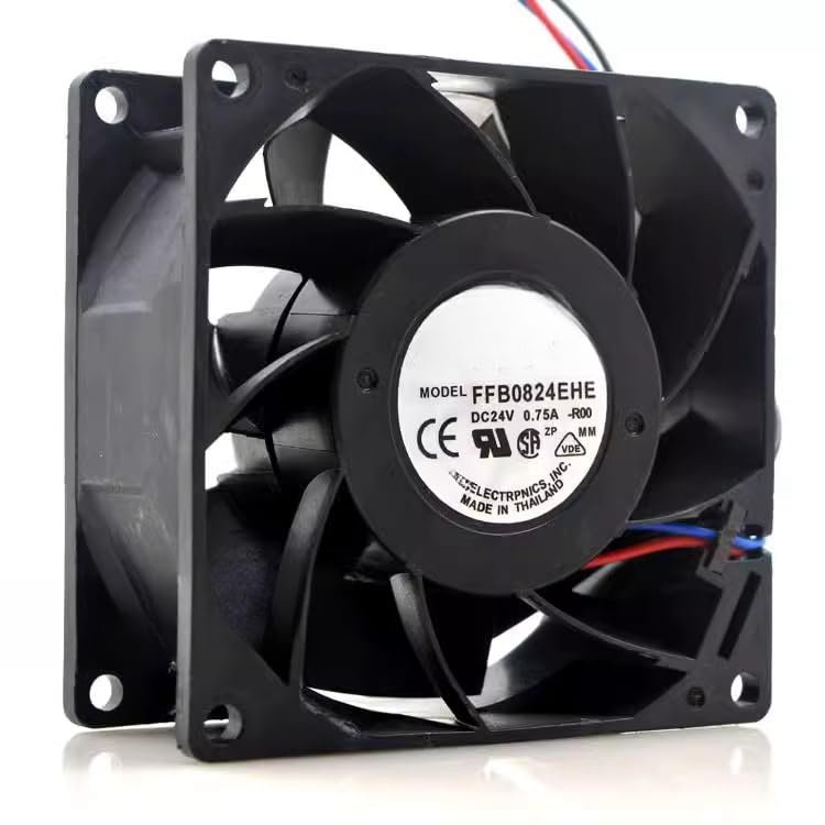 for FFB0824EHE 8038 8cm 24V 0.75A Dual Ball Inverter Fan