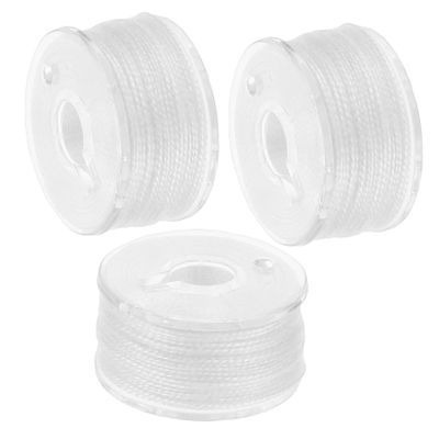 WOONEKY 3rolls Fishing Dissolving Tape of Fast PVA String Water Soluble Line for Fishing Bag Carp Water Soluble String