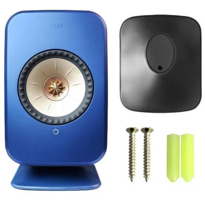 Coyktonty Stand for KEF Lsxii Wireless Portable Bluetooth Speaker Mount Desktop Stand Holder (Black)