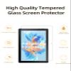 (2 Pack) Screen Protector for ZOFYWNAS A10 Android 14 Octa-Core Tablet 10 inch 2024,WUNIAK Tempered Glass Film Anti-Scratch High Touch Sensitivity. view 2
