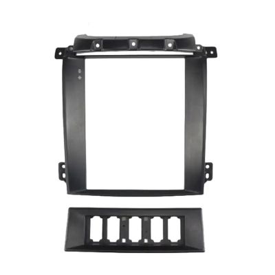 AYYDXRK 9.7 Inch 2 Din Car Radio Fascias Compatible with KIA Sorento 2004-2008 Tesla Style Multimedia Frame Video Player Navigation DVD Panel Trim Install Mount Kit