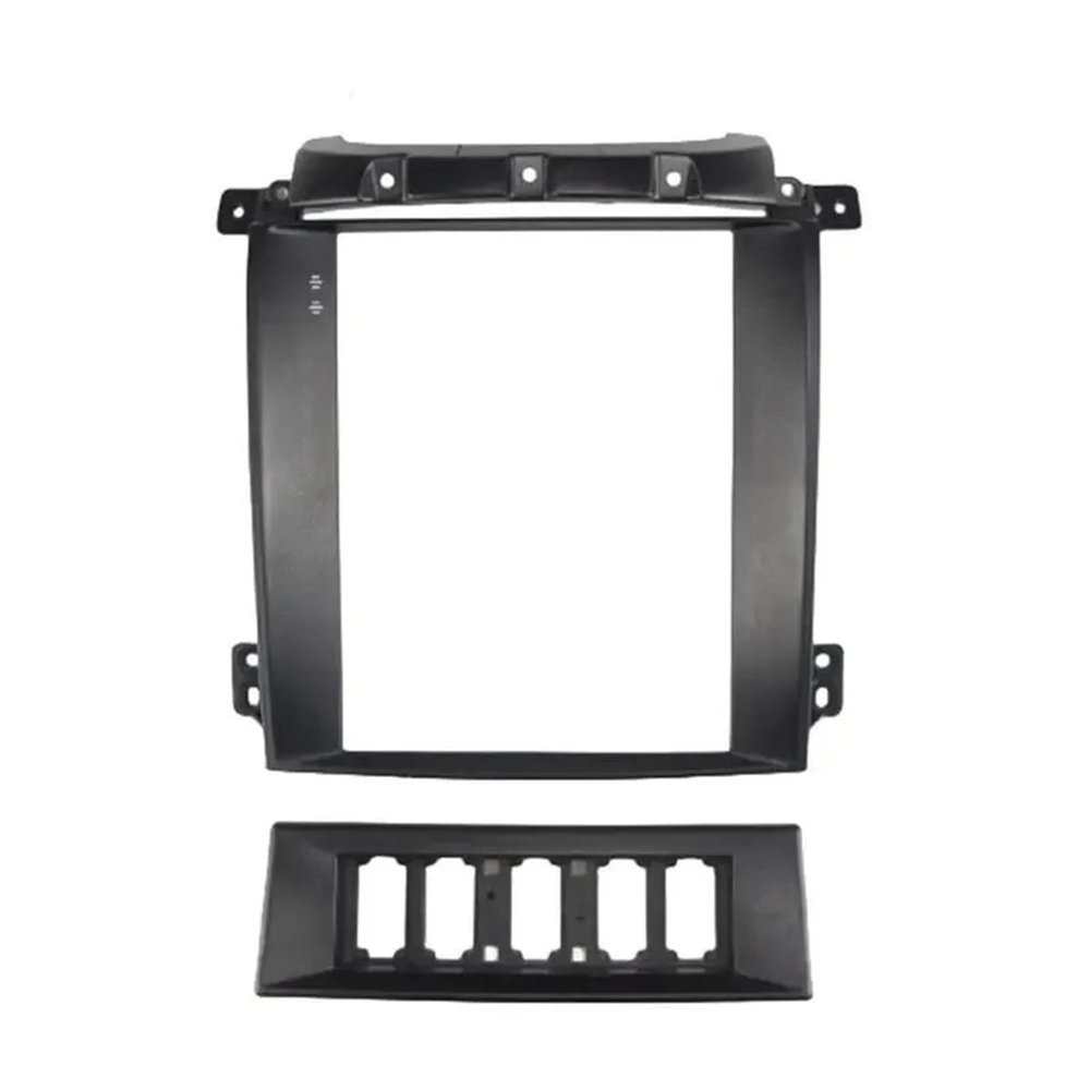 AYYDXRK 9.7 Inch 2 Din Car Radio Fascias Compatible with KIA Sorento 2004-2008 Tesla Style Multimedia Frame Video Player Navigation DVD Panel Trim Install Mount Kit