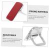 MERRYHAPY 2pcs Laptop Riser Sturdy Material Adjustable Notebook Stand for Airflow Laptop Support view 2