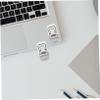 MERRYHAPY 2pcs Laptop Riser Sturdy Material Adjustable Notebook Stand for Airflow Laptop Support view 4