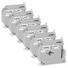 6-Pack, Label KINGDOM M Tape Clear Compatible with Brother P-Touch Label Tape M-K131S M131 M-131 MK131 Label Tape 12mm 0.47 Fit for Brother PT70 PT90 PT85 PT65 PT45 Brother Pt-M95 P-Touch Clear Tape view 1