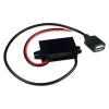 YCWHRCXKUZ Type-C 48V 36V 24V 12V to 5V USB C DC Converter Step Down Power 12 Volt to 5 Volt DC Buck Car Charger USBC Connector(90 Degree Type C USB,DC 36V 48V (11-60V)) view 3