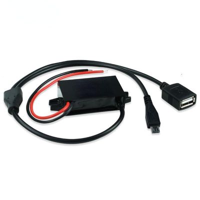 YCWHRCXKUZ Type-C 48V 36V 24V 12V to 5V USB C DC Converter Step Down Power 12 Volt to 5 Volt DC Buck Car Charger USBC Connector(USB and Micro USB,DC 36V 48V (11-60V))