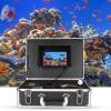 Brilluxa Underwater Fishing Camera, 7in Monitor Fish Finder, IP68 Waterproof 20 LED 360 Rotating Scope, Submersible Video Fishing Inspection Camera view 3