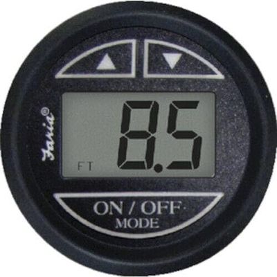 12850 Depth Sounder, EEuro with Transom Transducer 12850