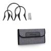 4 Pockets Lens Filter Case for Filter Up to 82mm+3 Packs Lens Filter Wrench Kit view 1