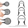 4 Pockets Lens Filter Case for Filter Up to 82mm+3 Packs Lens Filter Wrench Kit view 3