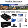 Eastnmythet Pure Sine Wave Power Inverter 10000W, Home Car Truck RV Boat Camping Inverter, DC to AC Voltage Converters with Dual Sockets,10000W 24V view 3