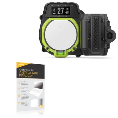 BoxWave Screen Protector Compatible with Garmin Xero A1i PRO Bow Sight - ClearTouch Anti-Glare Privacy (2-Pack), Privacy Screen Protector Flexible Film Anti-Glare