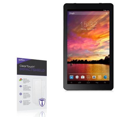 BoxWave Screen Protector Compatible with iRulu eXpro X2Plus - ClearTouch ImpactShield (2-Pack), Impenetrable Screen Protector Flexible Film