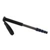 Carbon Fiber Camera Monopod, Lightweight and Comfortable for DSLR, 5 Section 45-165 cm Monopod with Quick Locking System, Foam Handle, Portable Bag and Strap, Load 8kg, Carbon view 3
