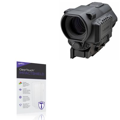 BoxWave Screen Protector Compatible with Garmin Xero X1i Crossbow Scope - ClearTouch ImpactShield (2-Pack), Impenetrable Screen Protector Flexible Film