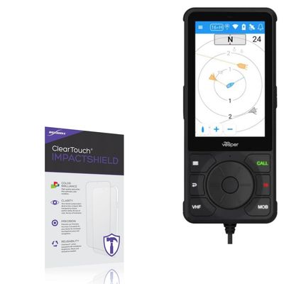 BoxWave Screen Protector Compatible with Garmin Cortex H1 - ClearTouch ImpactShield (2-Pack), Impenetrable Screen Protector Flexible Film