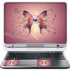 15 15.6 Inch Laptop Skin Sticker Cover Premium Sticker Cover Art Decal Decorative (Included 2 Wrist Pad Skins) - Butterfly Wings of Love view 1
