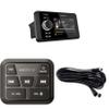 Hertz Capri H100 Marine 4.3" Color Display Media Receiver with HMC-U1 Remote Control and 16' Extension Cable view 1