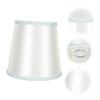 Cabilock Chic Cloth Lampshade Light Cover Accessory for Creative Ceiling Fixtures Simple Installation Eye-caring Design Suitable for Various Home Styles view 3