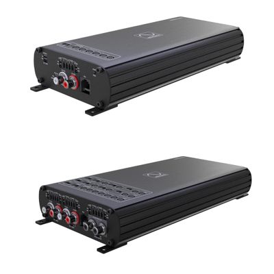 Wavtech Link700.4plus 700 Watt 4-Channel Amplifier, and Wavtech link500.1mini - 500 Watt Mono Amplifier