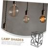 IWOWHERO Industrial Lamp Shade Hanging Light Retro Lampshade Replacement for Desk Lamp Scalloped Light Shades view 4