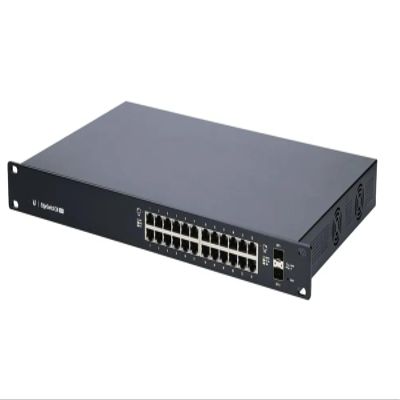 Ubiquiti EdgeSwitch ES-24-500W 24-Port Managed PoE+ Gigabit Switch (Renewed)