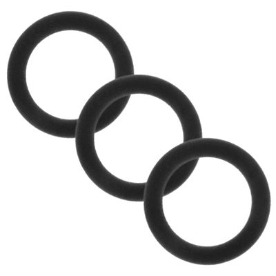 MOLUCKFU 3pcs Replacement Parts for Stereo Cassette Recorder Idler Pulley Belt Soft Rubber for Tape Machine Cd Player